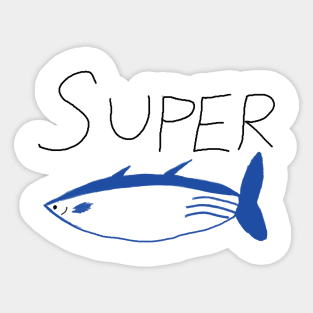 BTS Jin Super tuna Kpop merch Kim Seokjin Sticker